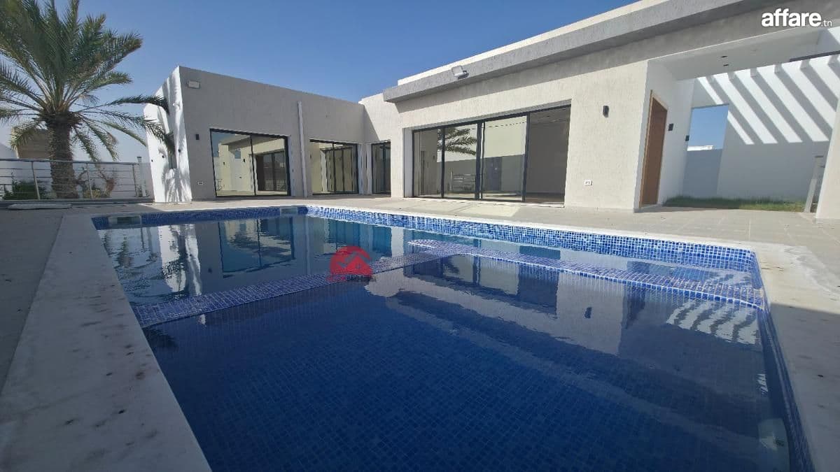 Vente d'une villa neuve avec piscine à Djerba Midoun ZA  V 7