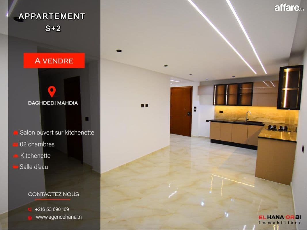 Opportunité d’investissement Appartement à vendre à baghdedi
