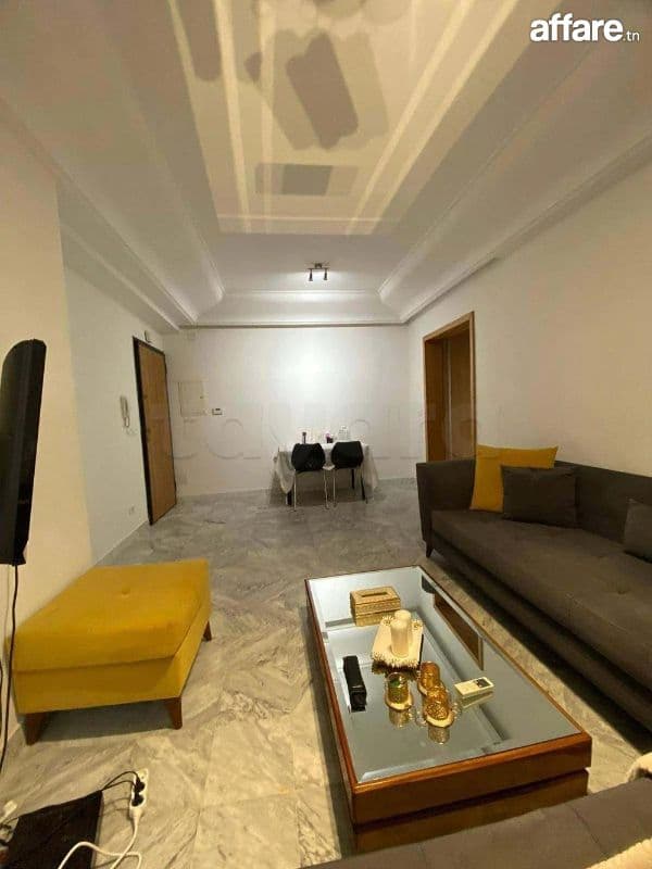 A Louer Appartement S+1 Meublé à Jardin D'el Menzah