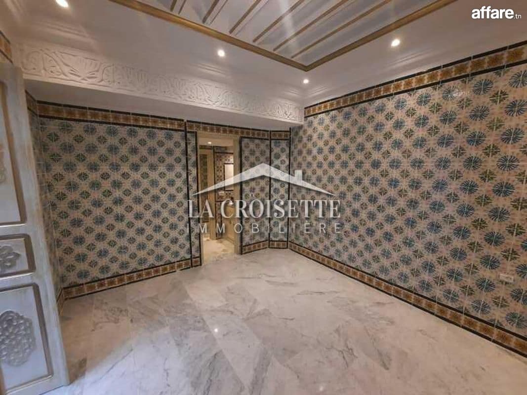 Villa s4 meublée avec piscine à Gammarth MVL0514