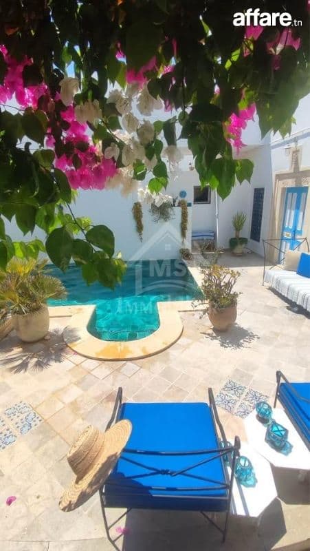 Maison arabesque avec piscine à Nabeul à vendre 51355351