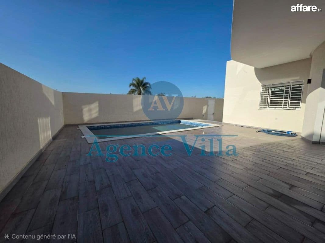 villa s5 neuve à jardin de carthage