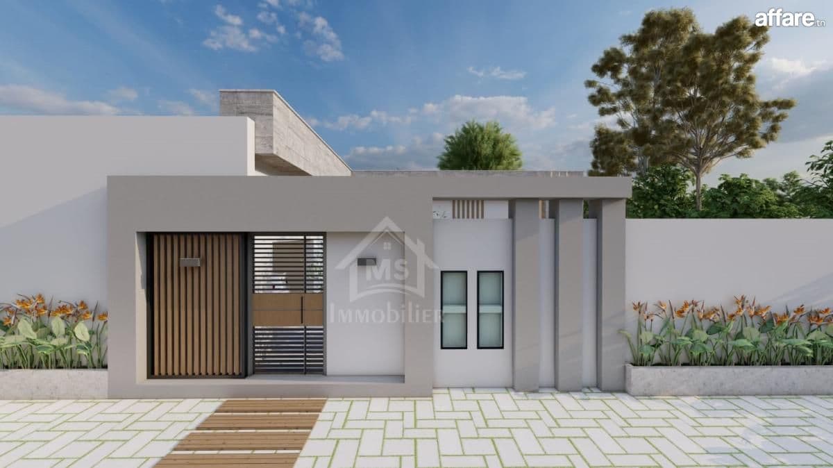 Villa encours de construction à Mrezga à vendre 51355351