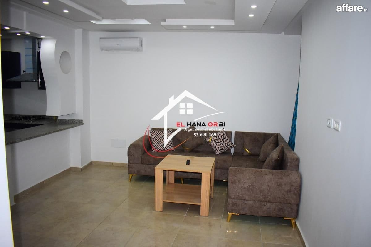 à l’année appartement s+2 à hiboune Mahdia