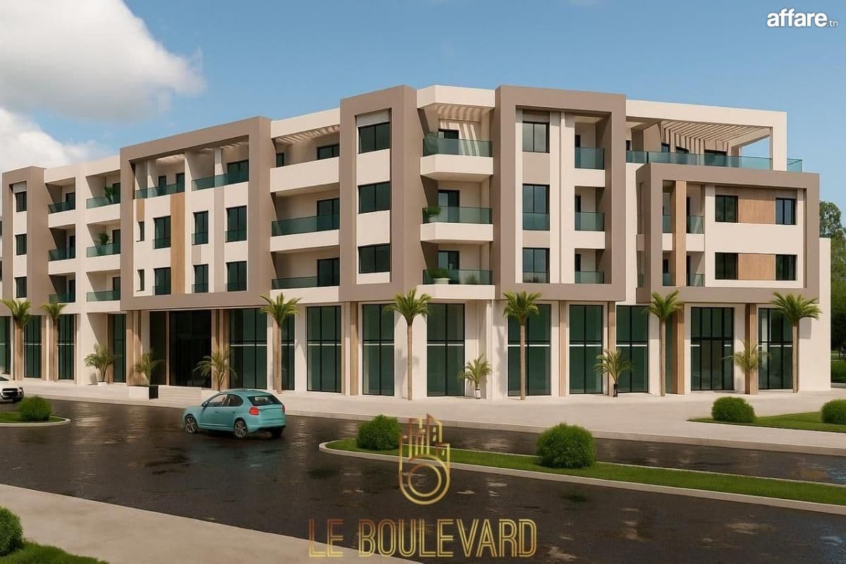 A Vendre Appartement S+3 Sur Plan à Sidi Mahersi, Nabeul