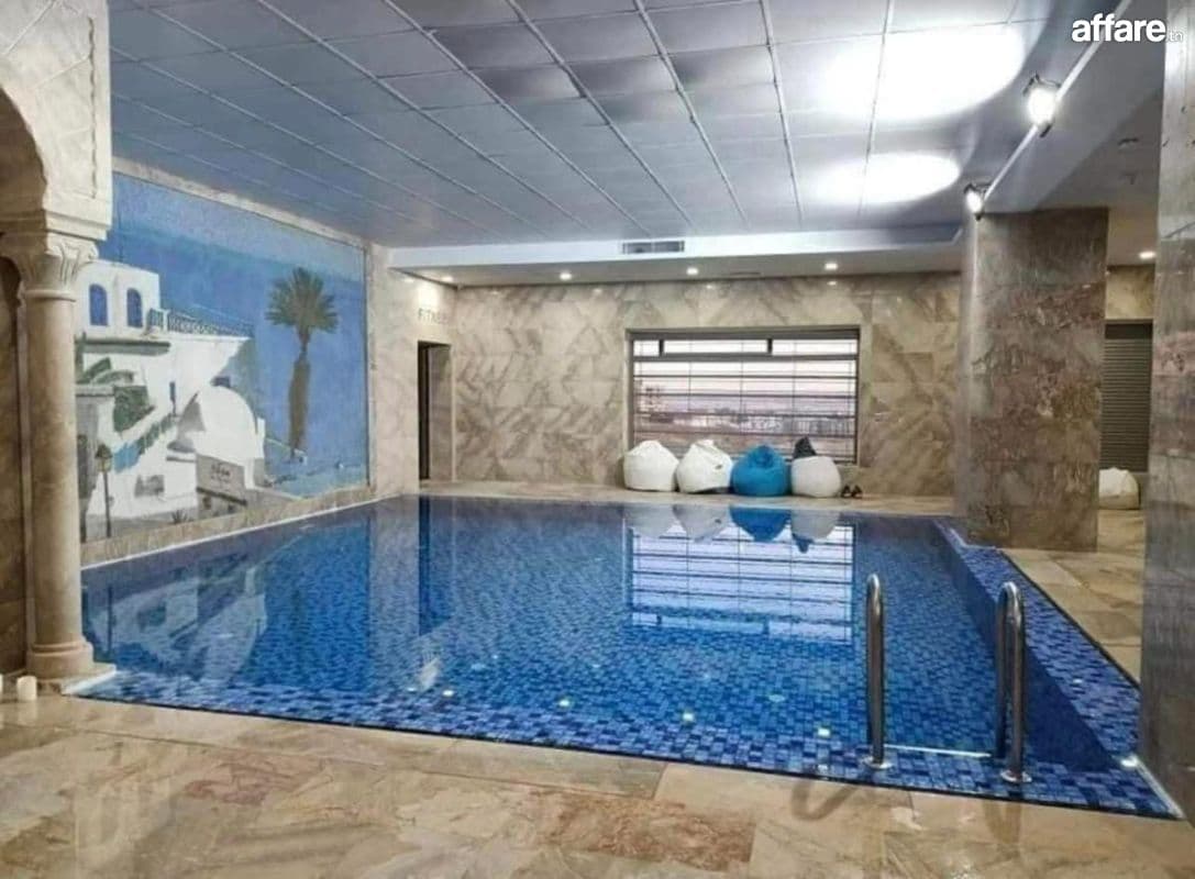 A louer S1menzah 9C résidence avec piscine et salle de sport