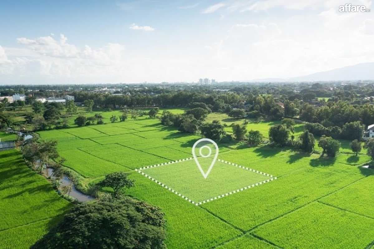 un terrain de 500m² à borj louzir