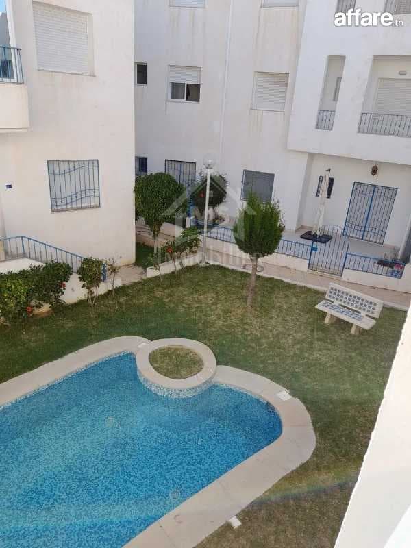 Un appartement S+2 avec piscine à vendre à Jinen Béni Khiar
