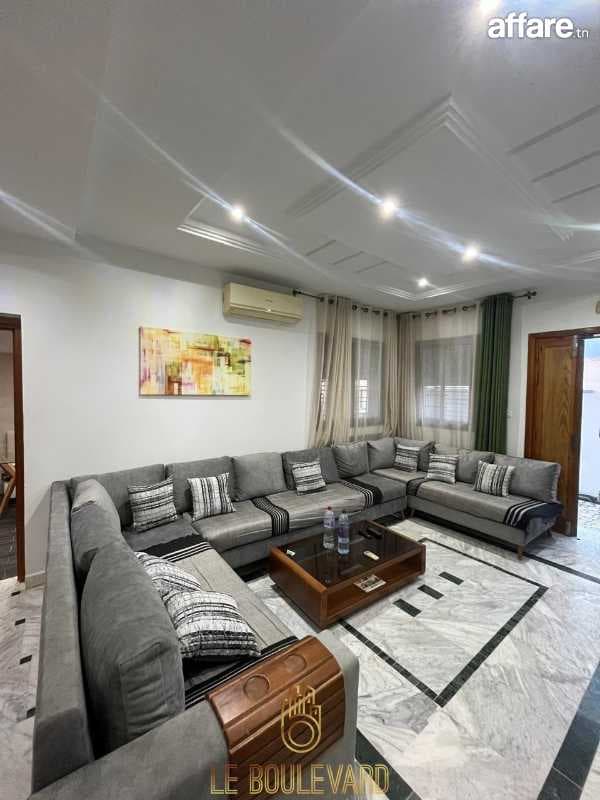A Louer Villa Plain-Pied S+3 Meublé Haut Standing 