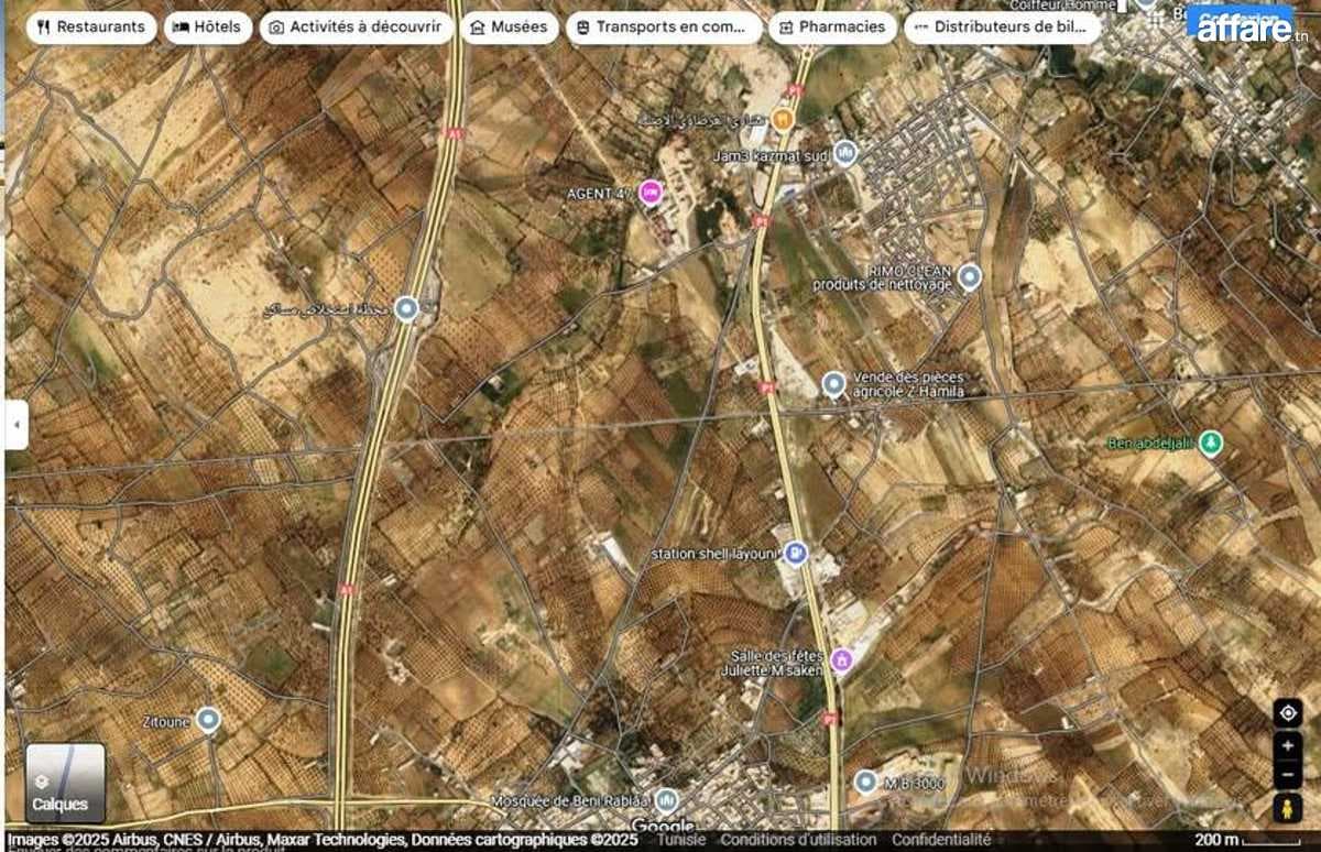 #Terrain #d'investissement [#3500m²]#M'saken Vers #Bourjine