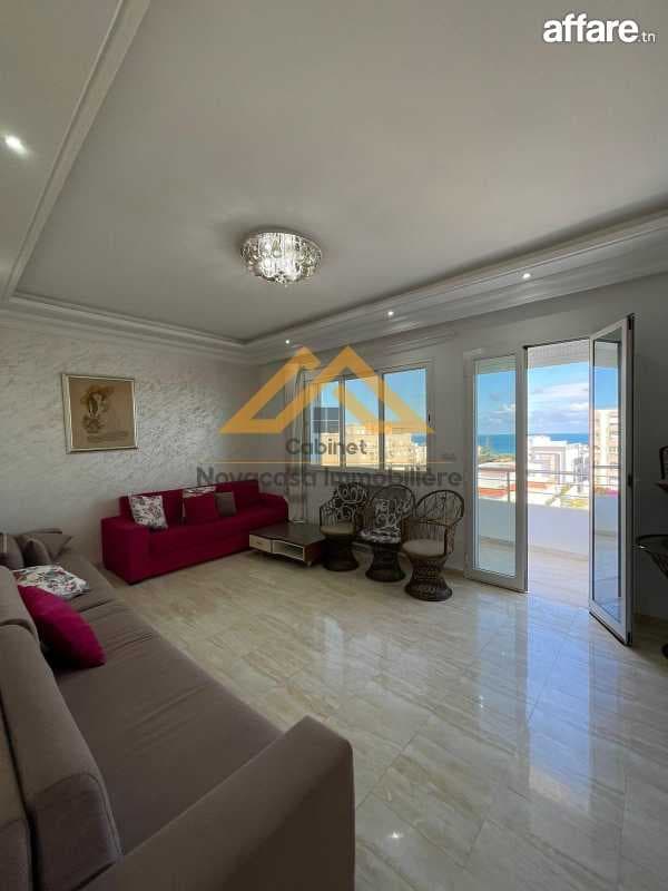 A vendre appartement S+2 vue de mer