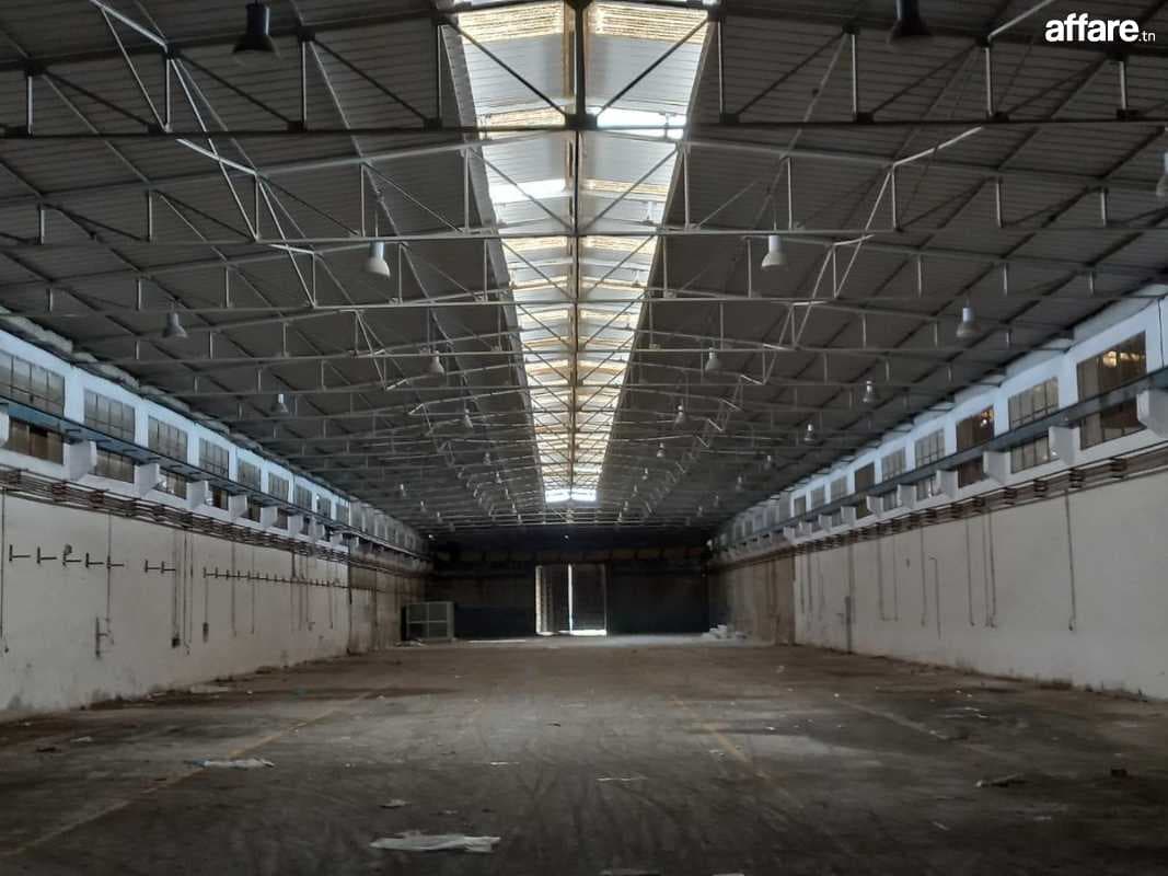 dépôt mghira 4500m2