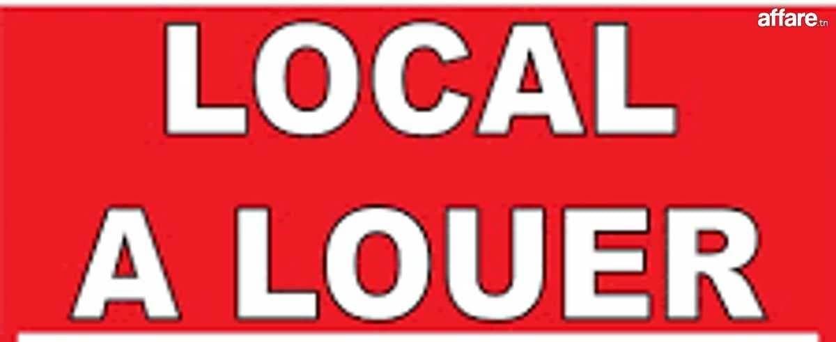 🏬  𝐄𝐍𝐍𝐀𝐒𝐑  ; A LOUER LOCAL BIEN Situé