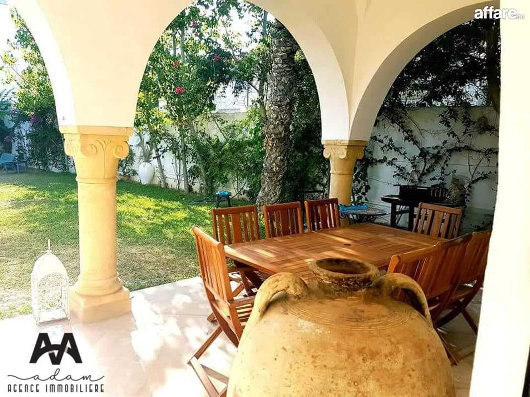 Villa S+4 avec Jardin à les deux oueds, Hammamet Nord