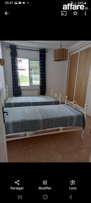 Vente de 2 lits single en fer forgé