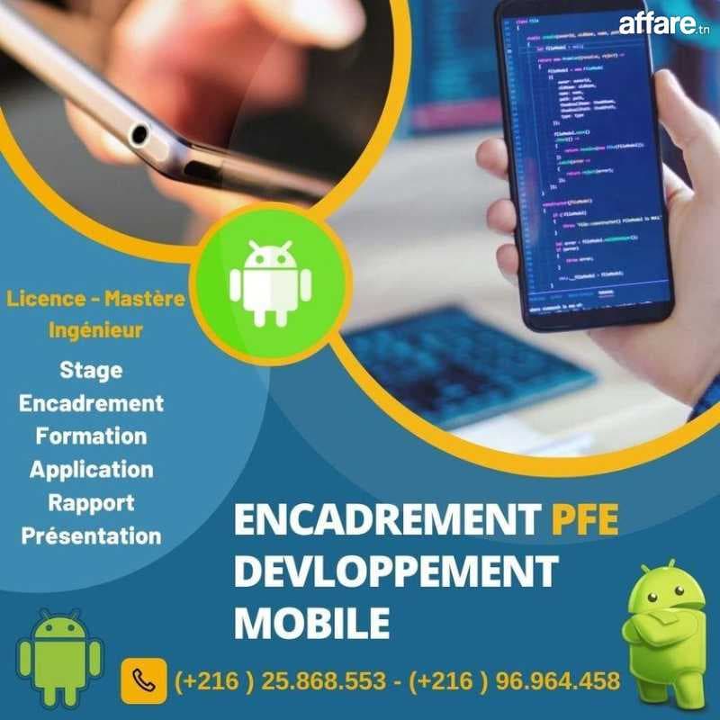 Encadrement PFE 2025 En Développement Mobile 