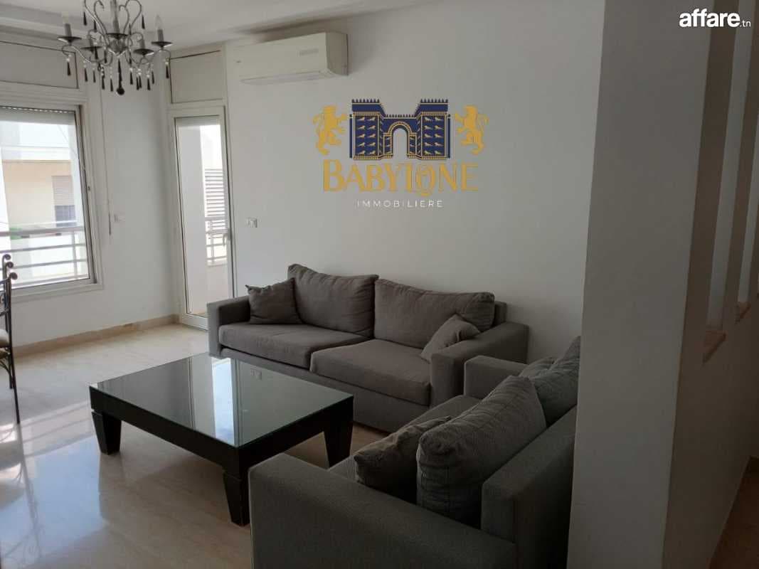 Appartement à louer un s2 meublé à ain zaghouan nord