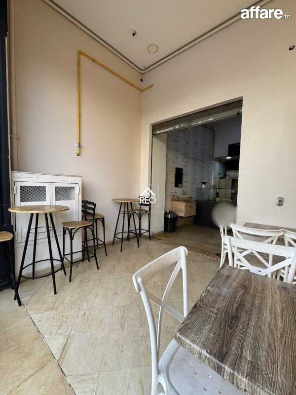 À VENDRE : Un Fond de commerce situé au Jardin de L'Aouina (