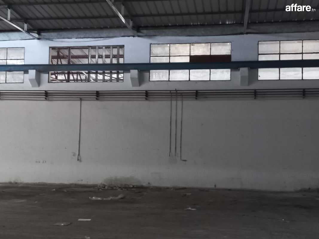 dépôt a vendre ben Arous 5500m2