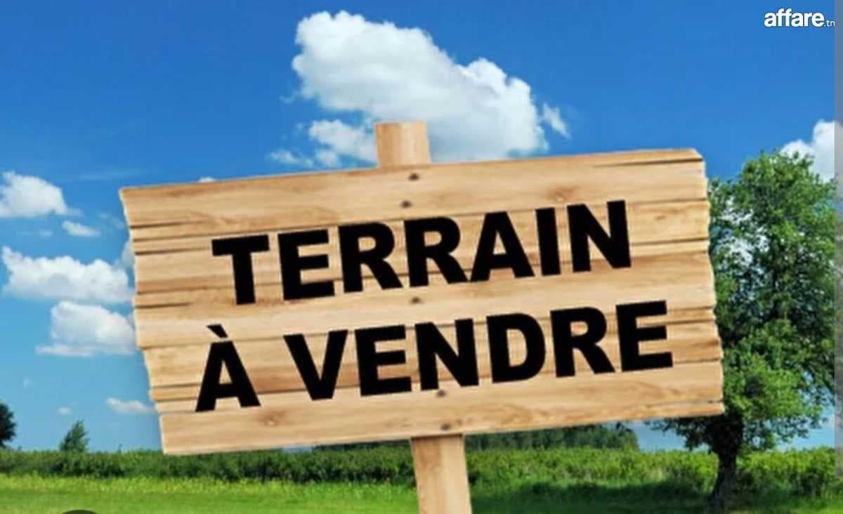 Terrain 408m2 fait coin Borj cedria 