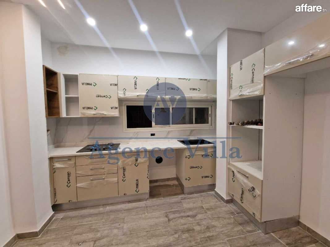 un duplex s+2 avec jardin à carthage