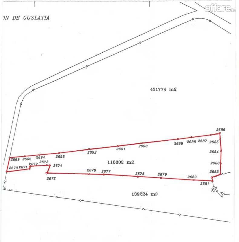 #Terrain #d'investissement [#11Hectares Et 8802m²]#Oueslatia