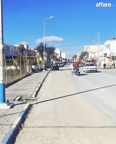 🏡 Terrain 500 m2  à vendre  Route touristique chatt _Mariem