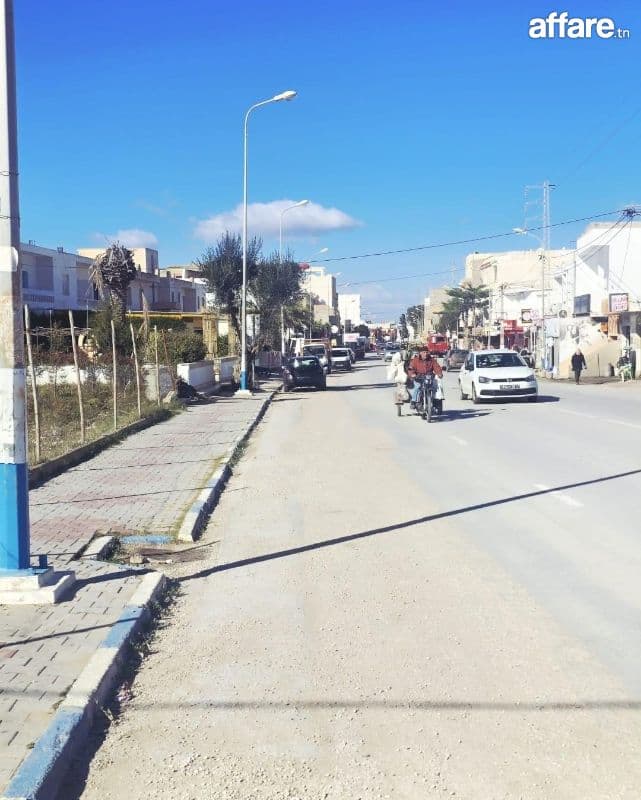 🏡 Terrain 500 m2  à vendre  Route touristique chatt _Mariem