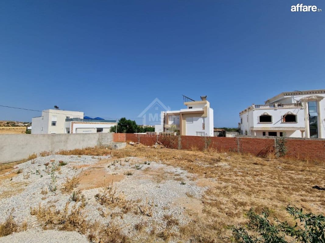 Terrain de 773 m² à Hammamet Sud à vendre à 150 MD 51355351