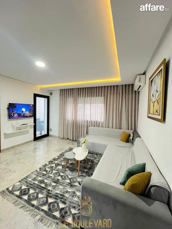 A louer Appartement S+2 jusqu'à juin à AFH Mrezga 