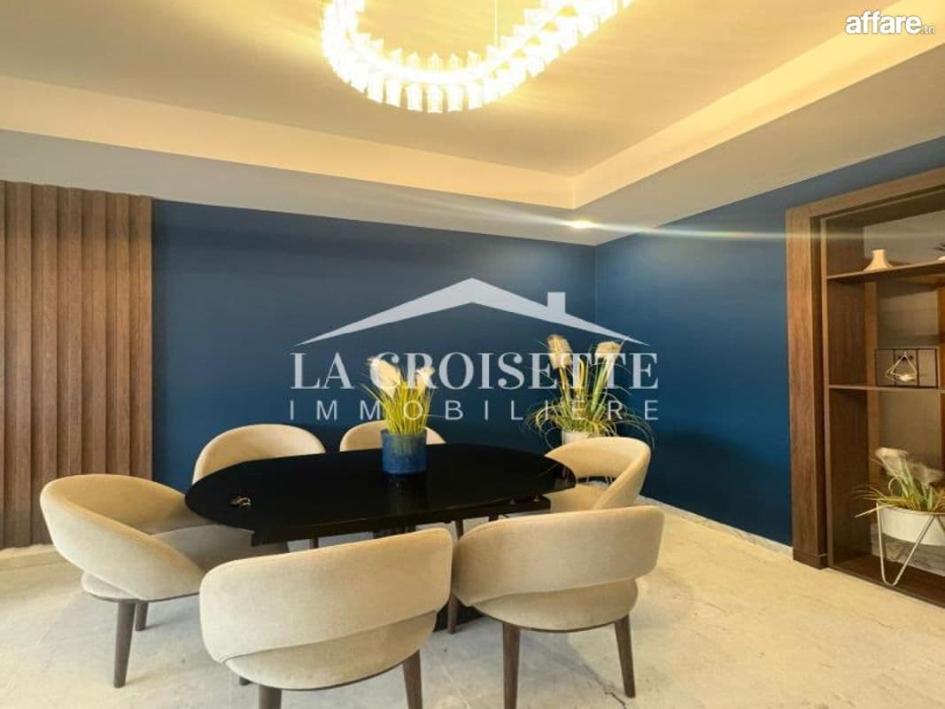 Appartement s3 meublé à La Soukra MAL2141