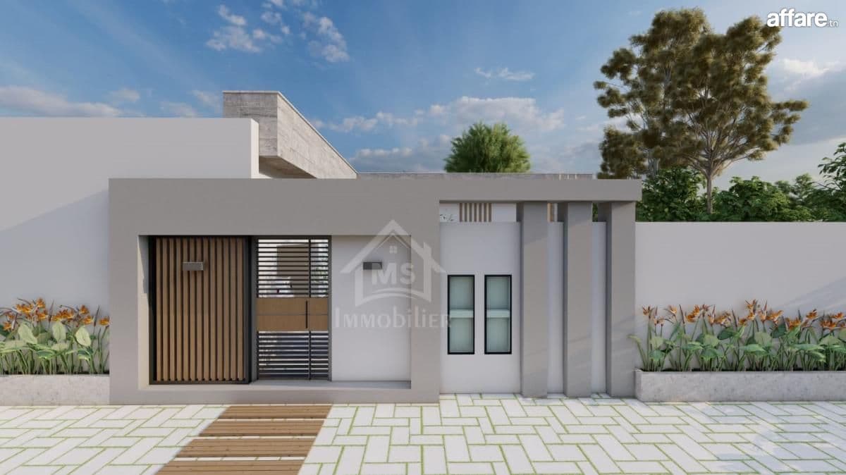 Villa S+3 encours de construction à Mrezga à vendre 51355351