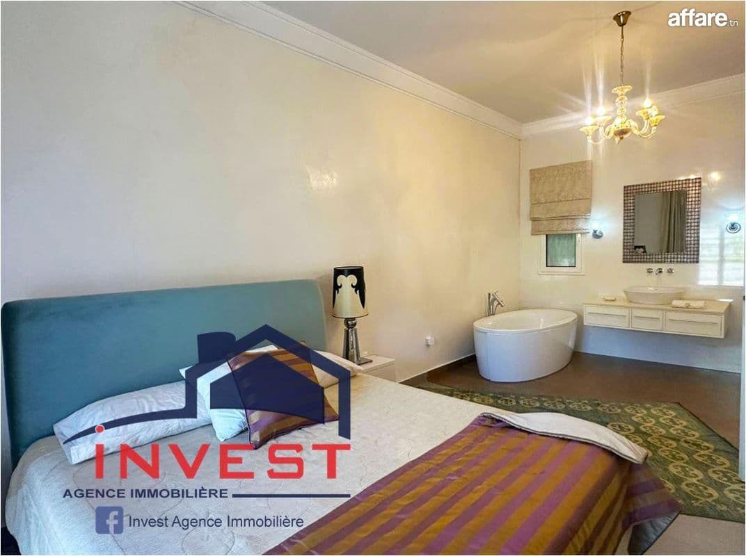 Duplex S+3 Meublé au Golden Tulip Gammarth