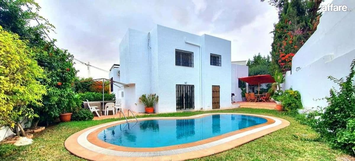 Villa à vendre à La Marsa 
