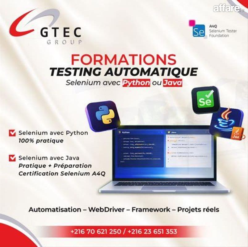 Formation Selenium WebDriver