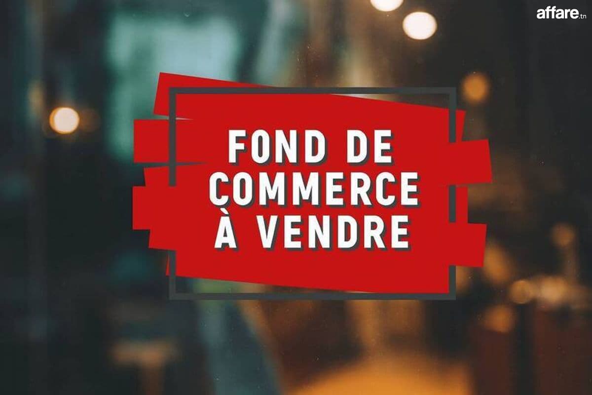 Fond de Commerce à vendre - à Sahloul