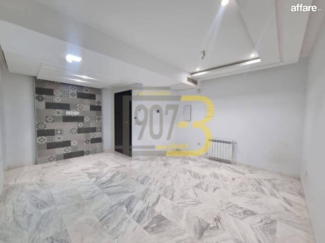 À louer En exclusivité  Un très bel appartement S+1 à Ennasr