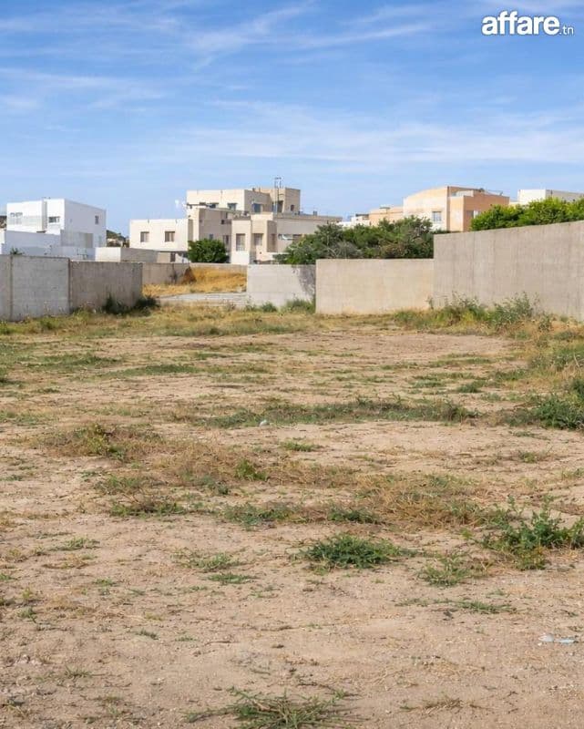 5 lots de terrain R+2 à vendre à Boumhal Chela – Route princ