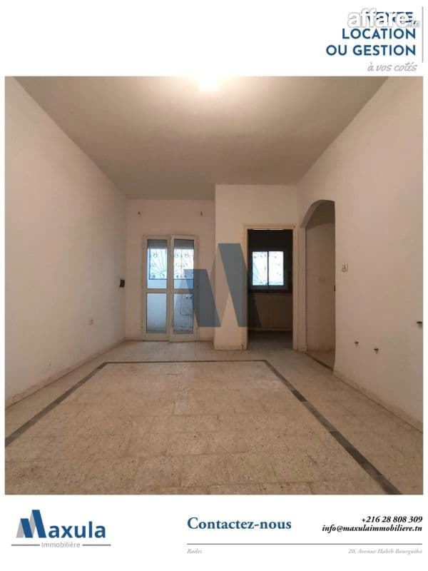À VENDRE IMMEUBLE DE RAPPORT R+2 À RADES PLAGE
