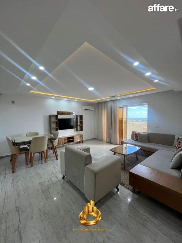 À Louer Penthouse S+2 vue sur mer à Hammamet Nord