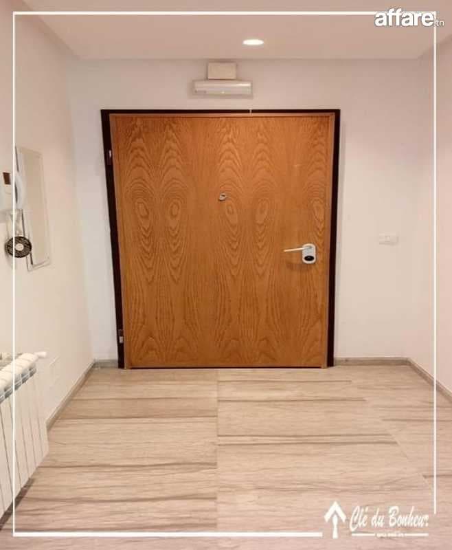 Appartement avec jardin près Clinique Soukra