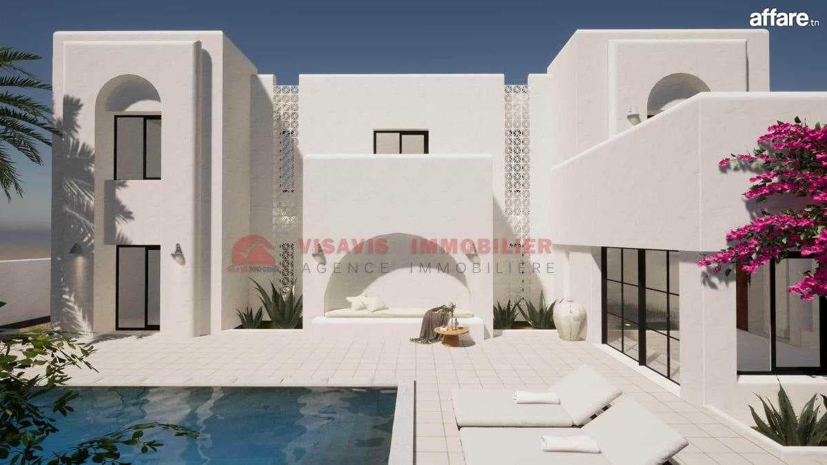 CONSTRUCTION CLÉ EN MAIN - VILLA AVEC PISCINE ZU DJERBA