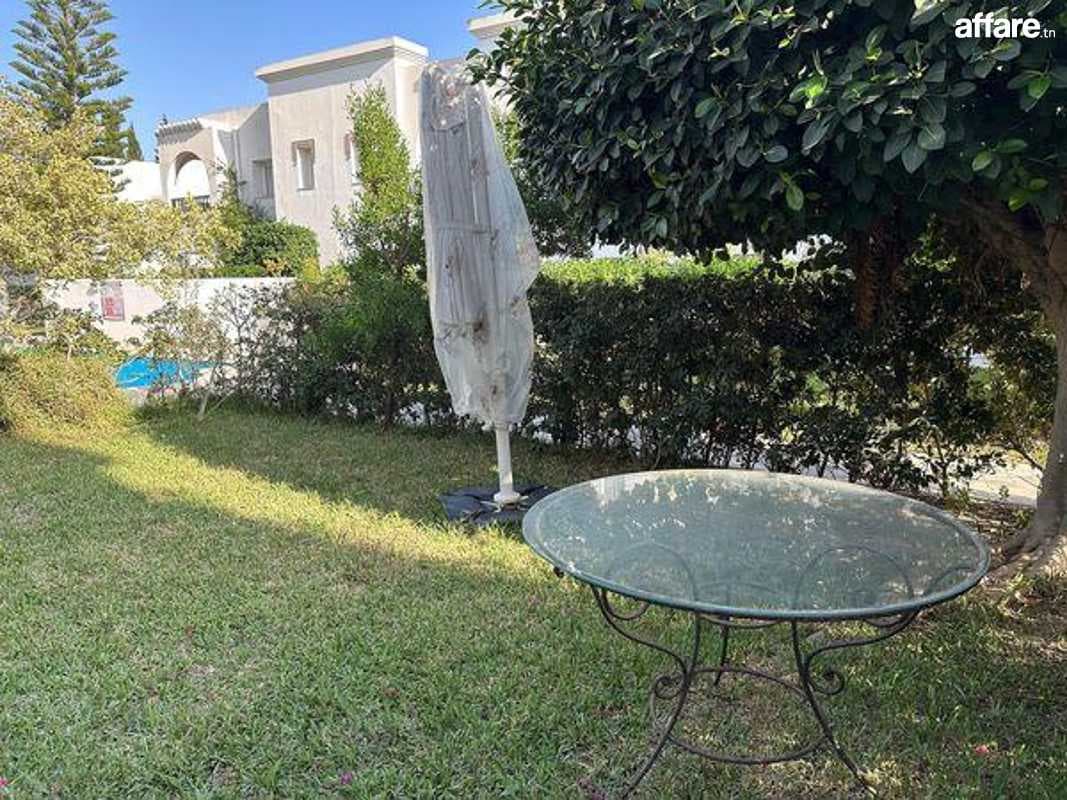 Appartement avec jardin à Yasmine Hammamet 