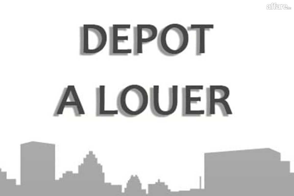 A louer dépôt de 55m² à Khaznadar