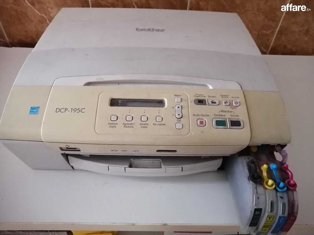 Imprimante peut servir comme scanners