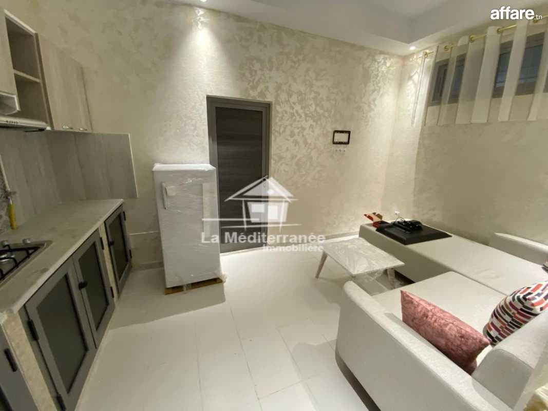 location appartement s+1 meublé au bardo cité skik