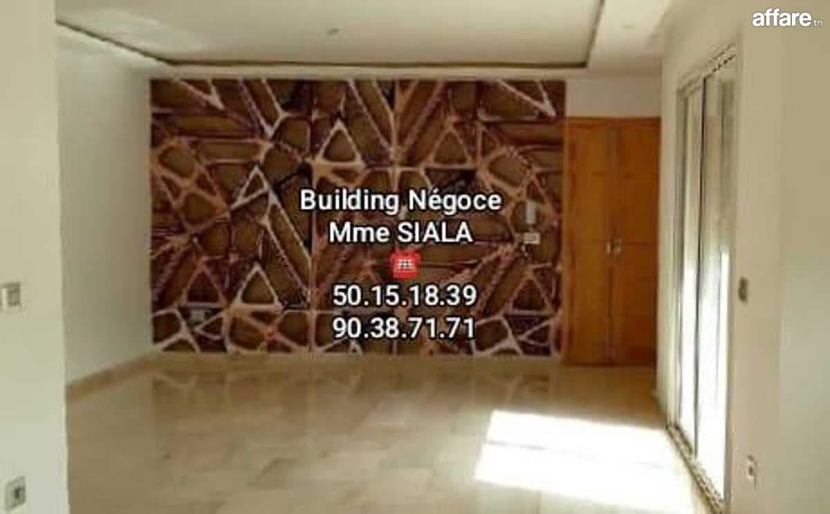 🏠 CITÉ EL GHAZELA; 𝐚̀ 𝐋𝐎𝐔𝐄𝐑 Spacieux Etage villa 𝐒+3
