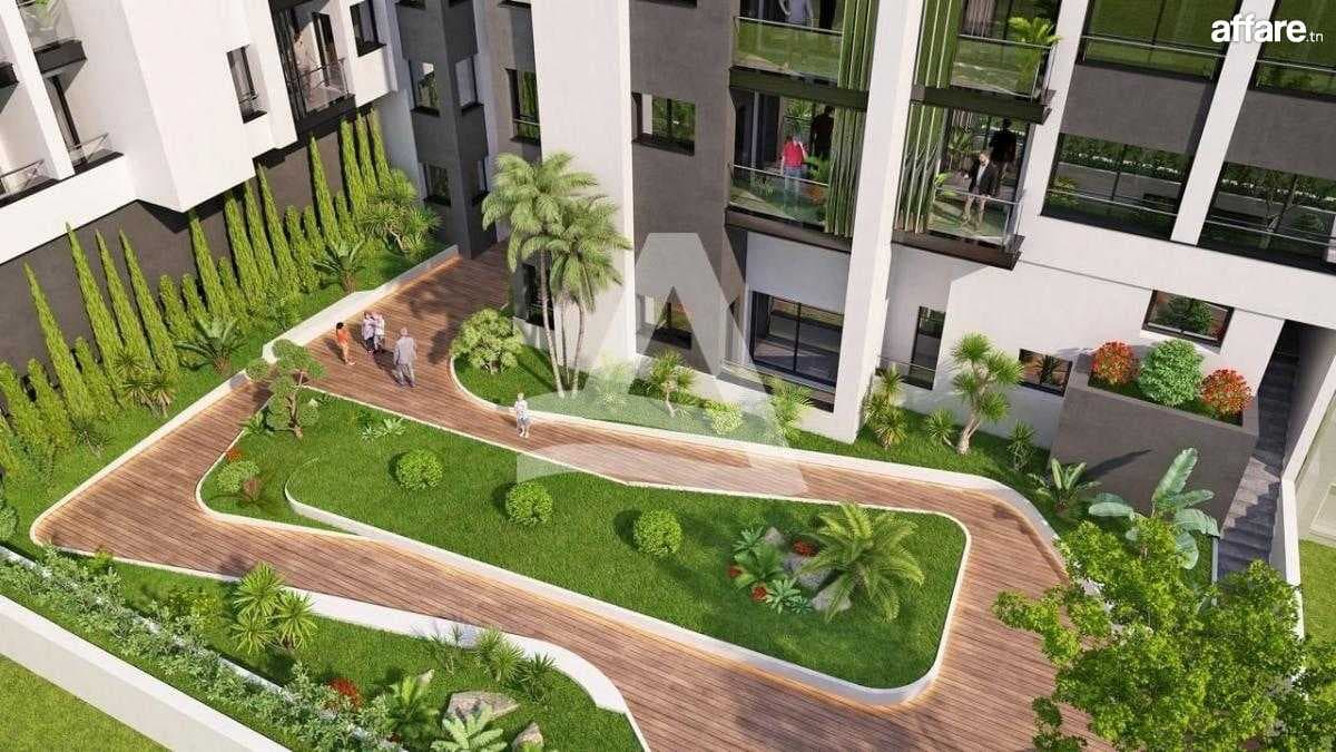 S+1 de 60 m² direct promoteur - les jardins de Carthage 