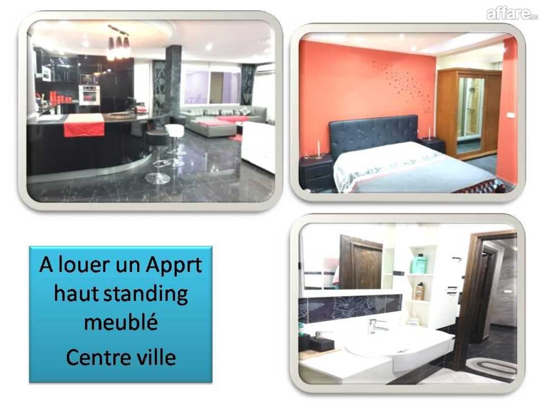 appartement plein centre ville