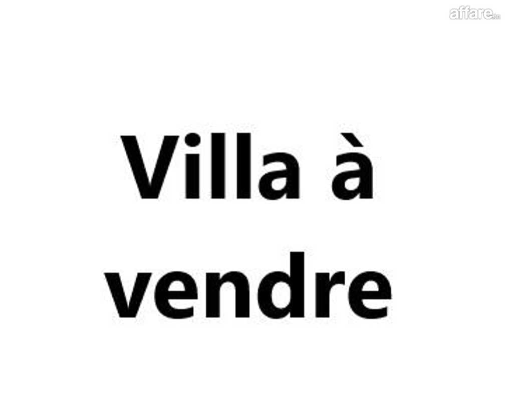 A vendre villa sur deux niveaux à khaznadar
